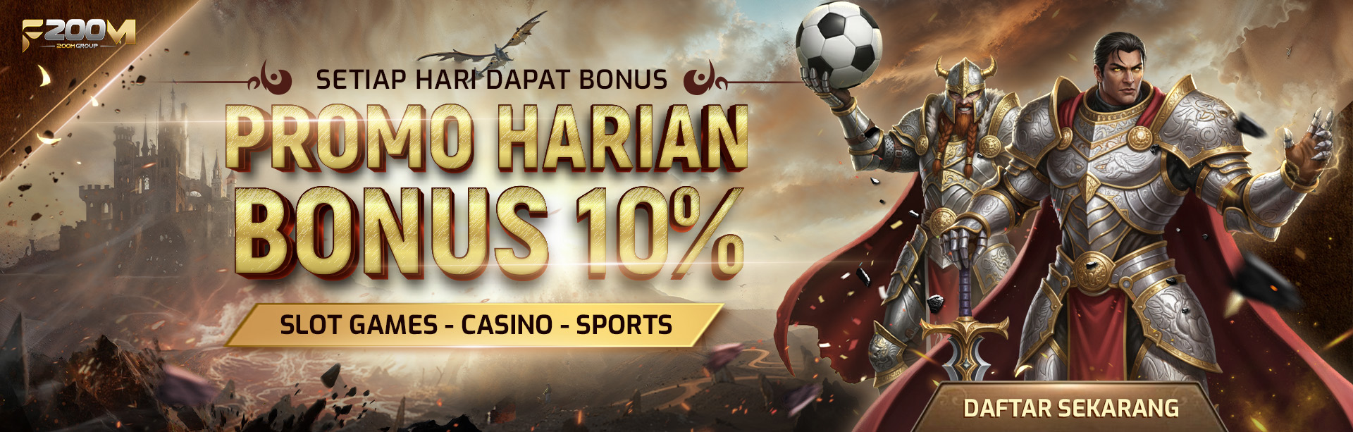PROMO BONUS DAILY 10%