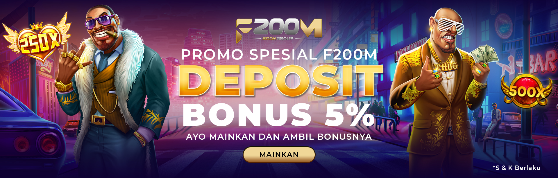 PROMO BONUS DEPOSIT HARIAN 5%	