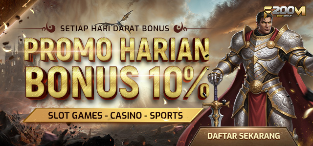 PROMO BONUS DAILY 10%