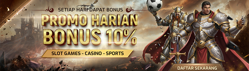 PROMO BONUS DAILY 10%	